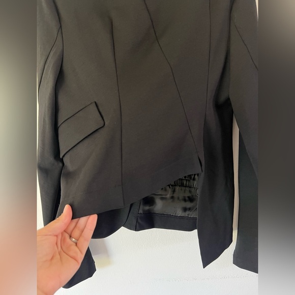 Rundholz Asymmetrical Architectural Button Front Wool Blend Avant Garde Jacket - Picture 12 of 15